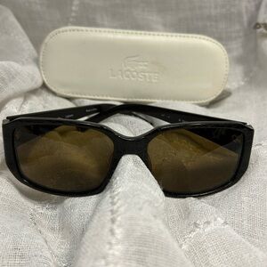 Lacoste sunglasses with a case